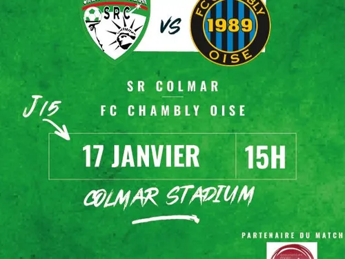 Match SR Colmar / Fc CHAMBLY OISE - J15