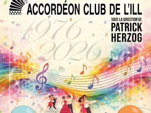 Concert de l'accordéon Club de l'Ill pour ses 50 ans 