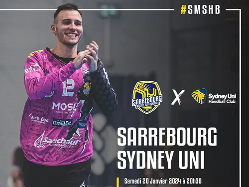 Handball : Sarrebourg vs Sydney, pas tout à fait un derby !