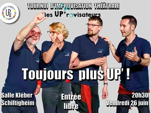 Toujours plus UP’ ! Improvisation théâtrale