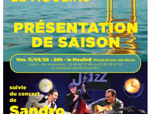 Présentation saison animée par « Sandro Lorier Gipsy » 