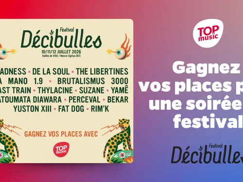 Gagnez vos places pour une soirée au festival Décibulles