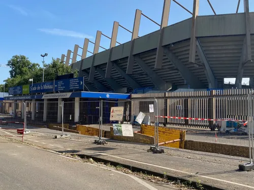 Racing : les travaux sont lancés à la Meinau