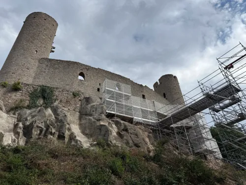 Un chantier d’insertion au château d’Andlau