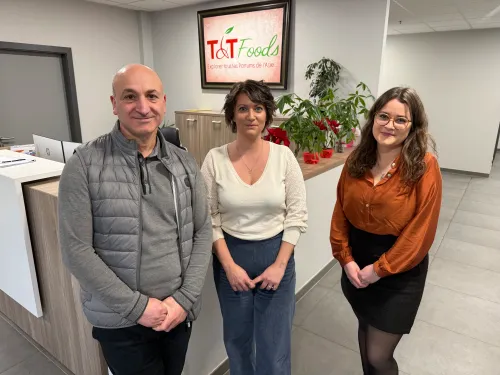 Bien en Alsace : chez T&T Foods à Diefmatten