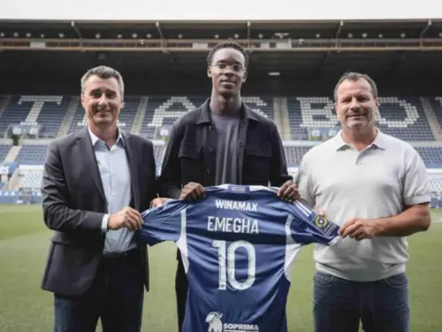 Une nouvelle recrue pour le Racing ! 