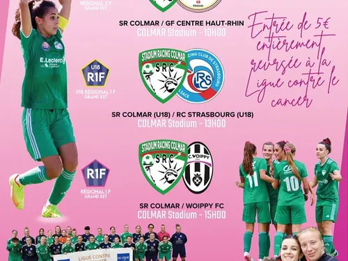Le SR Colmar s'associe à Octobre Rose