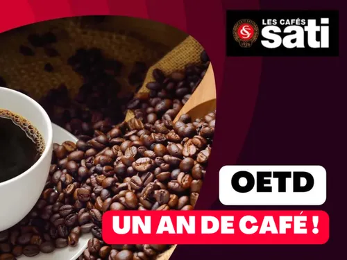 Gagnez 1 an de café Sati !