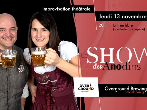 Le Show des Anodins à l’Overground Brewing