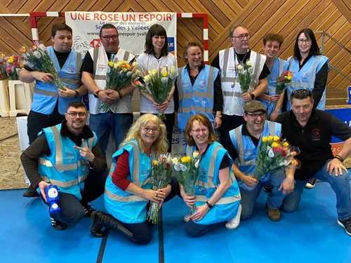 Gundershoffen : on emballe les roses pour la bonne cause 