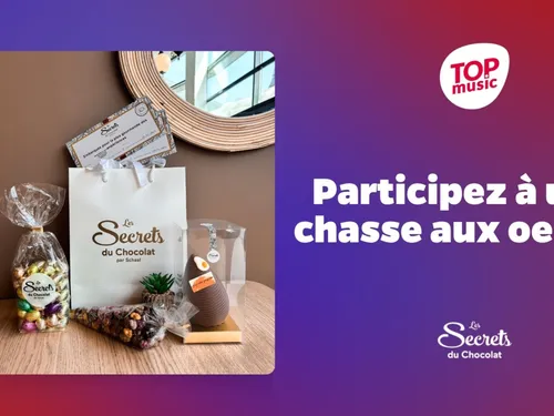 Participez à une chasse aux oeufs dans les locaux Top Music !