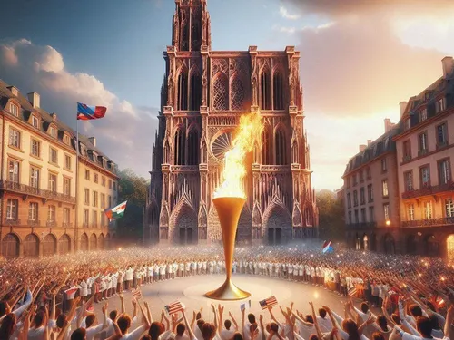 Paris 2024 : le parcours alsacien de la flamme olympique dévoilé