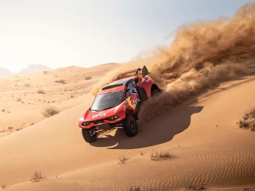 Sébastien Loeb au départ de son 6ème Dakar 