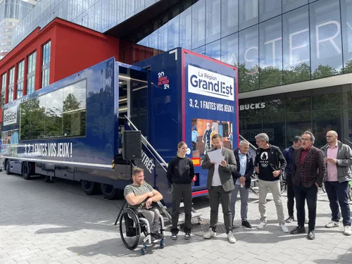 Grand Est : un bus itinérant pour sensibiliser au sport