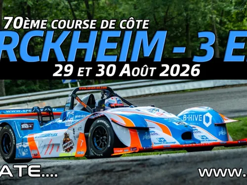 70ème Course de Côte Turckheim - Trois Épis 2026
