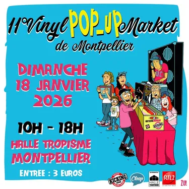 11° Vinyl Pop-Up Market de Montpellier