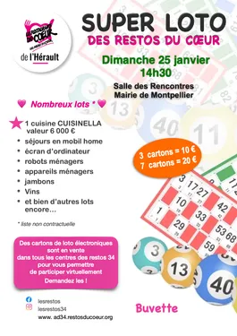 Super Loto des Restos du Cœur 