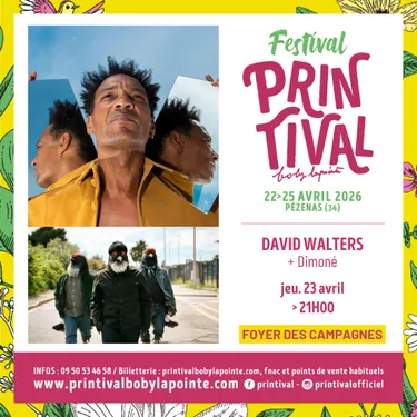 Printival Boby Lapointe - concert : David Walters + Dimoné 