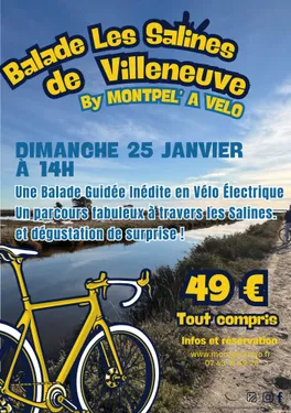 "Les Salines de Villeneuve" By MONTPEL' A VELO !