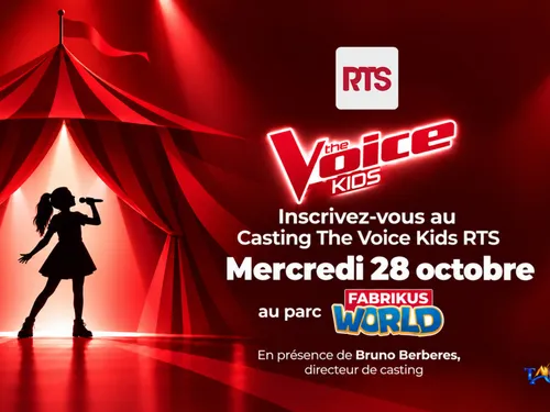 Casting The Voice Kids RTS à Fabrikus World