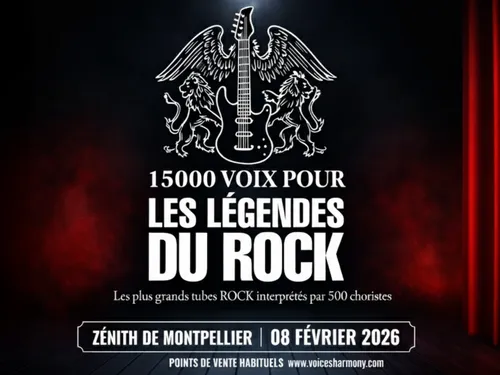 15000 voix pour les légendes du rock au Zénith Sud de Montpellier