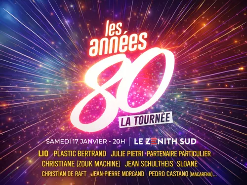 Les Années 80 au Zénith Sud