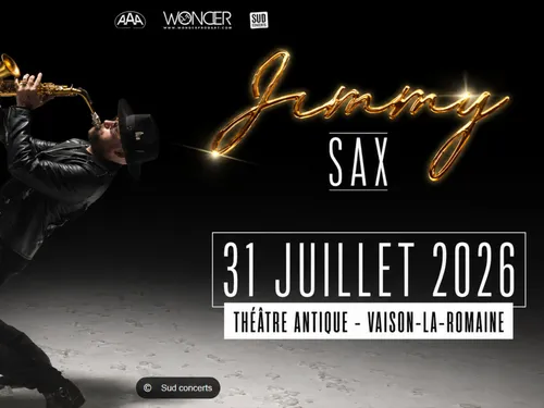 Jimmy Sax au Théâtre Antique de Vaison la Romaine