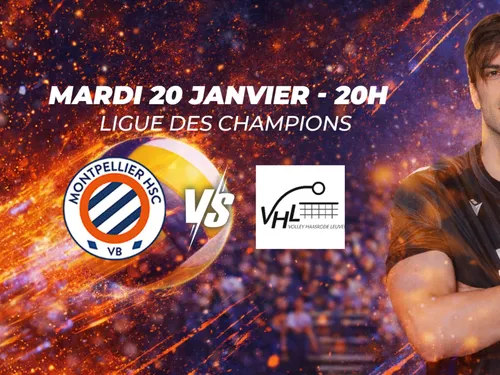 MHSC Volley - Leuven (ligue des champions)