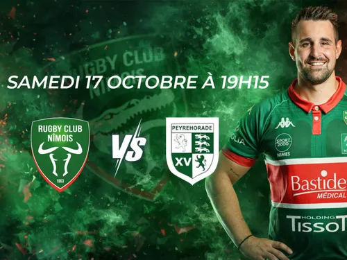 Rugby Club Nîmois - Peyrehorade Sports Rugby Pays d'Orthe et Arrigans
