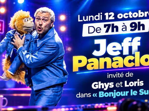 Jeff Panacloc dans la matinale
