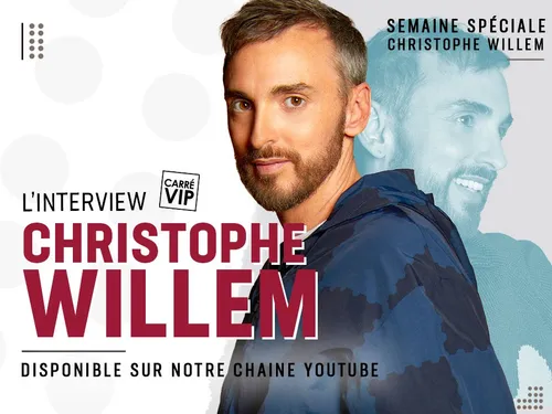 Christophe Willem présente son album "Panorama" dans Carré VIP sur RTS