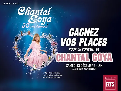 Chantal Goya "50 ans d'amour" au Zénith Sud de Montpellier