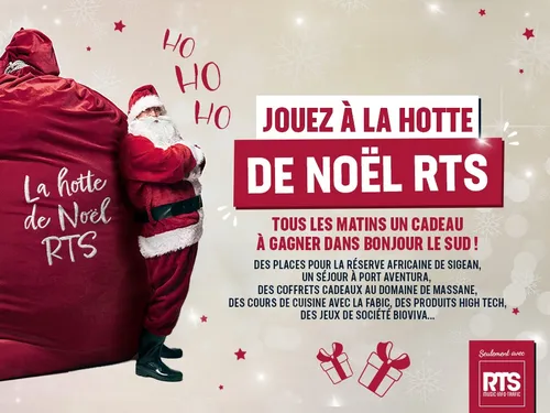 Jouez à la grande hotte de Noël RTS 2025