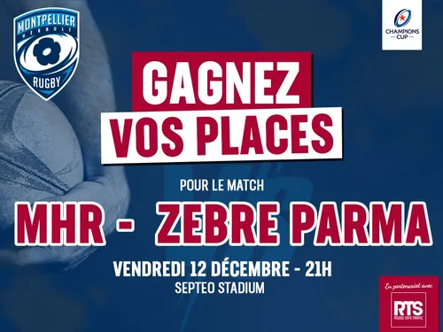 MHR - Zebre Parma (coupe d'Europe)