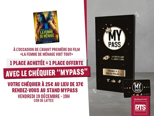 RTS radio partenaire du chéquier Mypass 2026 !