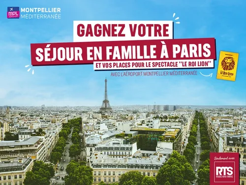 Gagnez votre voyage à Paris en famille pour aller voir le Roi Lion