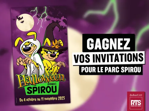 Gagnez vos invitations pour le parc Spirou