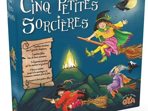 Découvrez Cinq Petites Sorcières, jeu addictif pour vos enfants