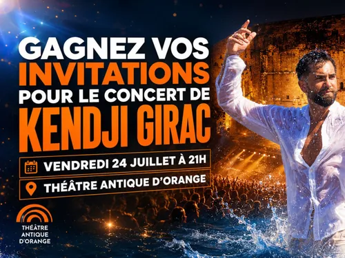 Kendji Girac au Théâtre Antique d'Orange