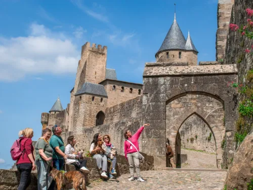 Carcassonne : la Cité médiévale ouvre grand ses portes aux chiens...