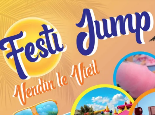 Un parc de jeux gonflables à Vendin-le-Vieil