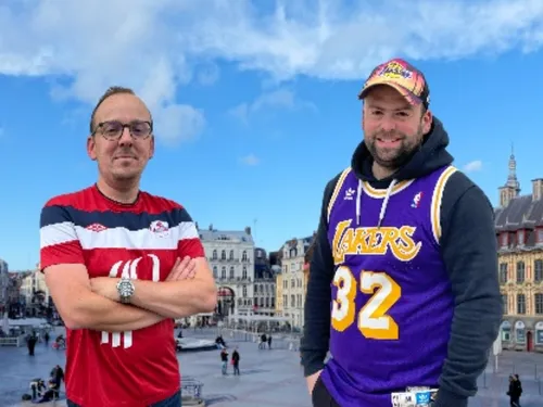 Une autre boutique éphémère de maillots vintage, dans le Vieux-Lille