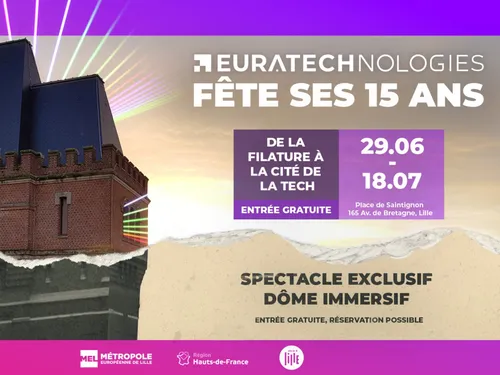 Un Vidéo Mapping à Euratechnologies