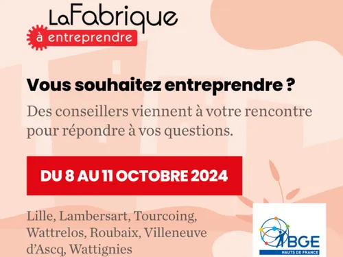 Le bus de la création d'entreprise de retour en métropole lilloise