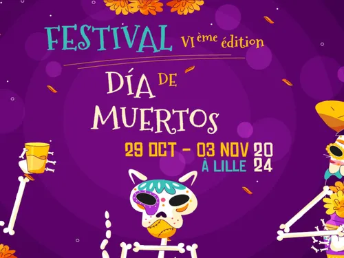 Un festival Día de Muertos à Lille cette semaine