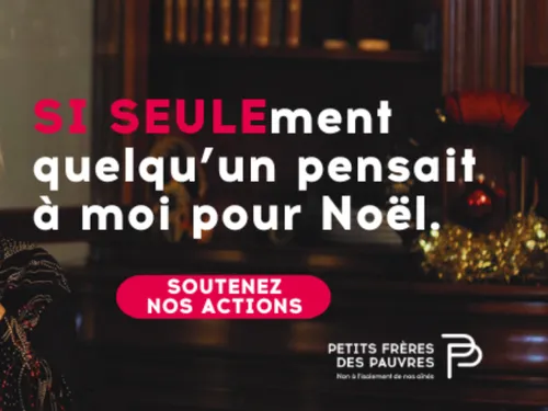 Les repas de Noël des Petits Frères des Pauvres dans la région