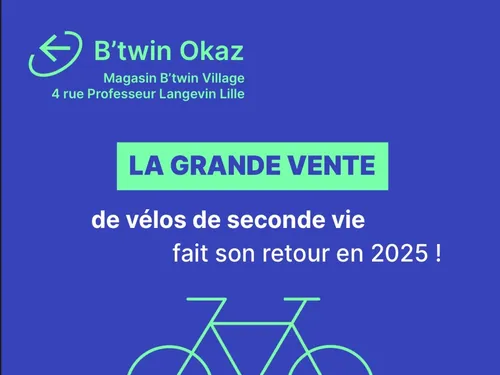 C'est la B'Twin Okaz ce samedi à Lille