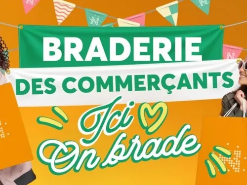 C'est la Braderie des commerçants à Noyelles Godault