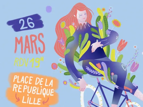 Course d'orientation à vélo dans les rues de Lille ce mercredi