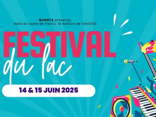 C'est le festival du Lac à Villeneuve d'Ascq 